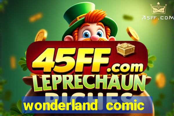 wonderland comic studio alphabet